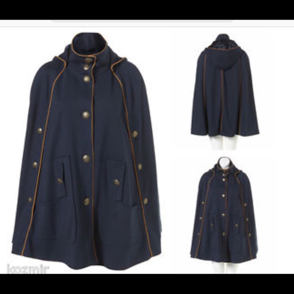 Top Shop Military Cape Coat FINAL